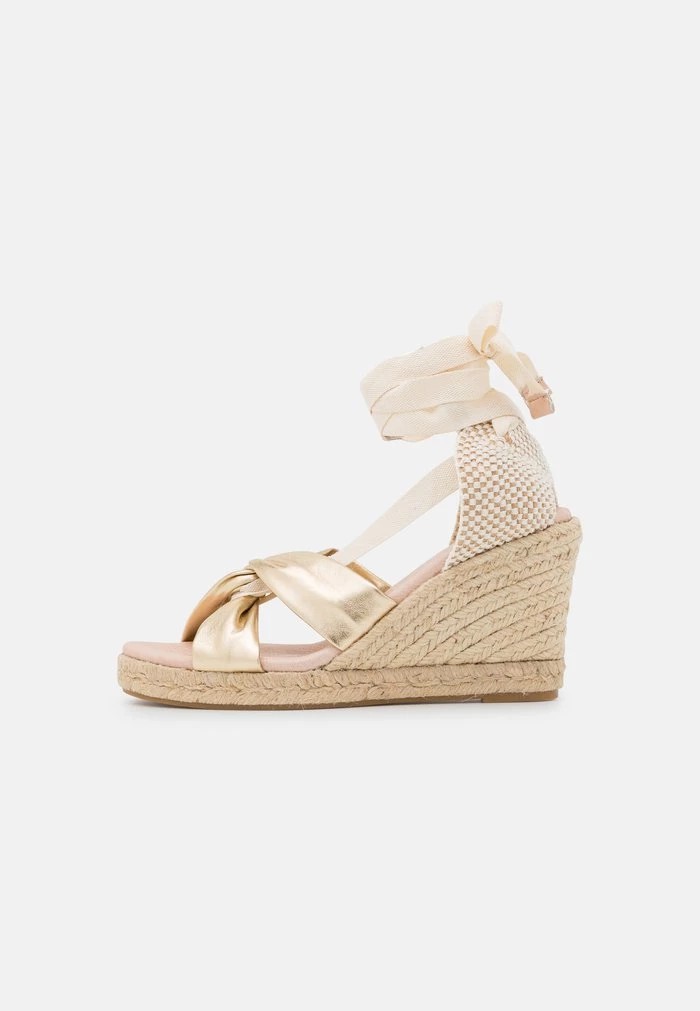 Sandale ANNA FIELD Anna Field Cuir Doré Femme | IRL-7230835